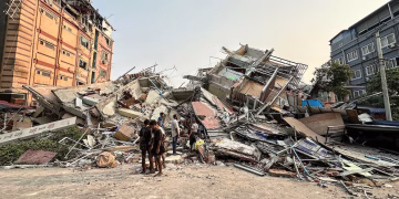 میانمار اور تھائی لینڈ میں 7.7 شدت کا شدید زلزلہ