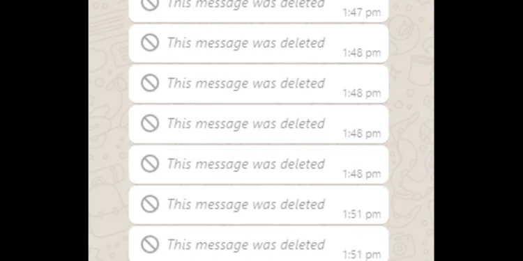 whatsapp پر ڈیلیٹ کیے گئے میسجز کو کیسے پڑھیں کرنے