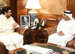 گورنر سندھ سے متحدہ عرب امارات کے سفیر حماد عبید الزہبی کی ملاقات ، ویزہ مسائل حل