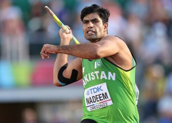 ارشد ندیم اور محمد یاسر ایشین ایتھلیٹکس چیمپئن شپ کے جیولن تھرو فائنل کے لیے کوالیفائی