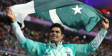 ارشد ندیم دنیا کے ٹاپ 5 جیولن تھروورز میں شامل