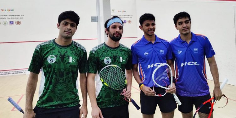 اسکواش چیمپئن شپ 2025 پاکستان نے 7 تمغوں کے ساتھ میدان مار لیا