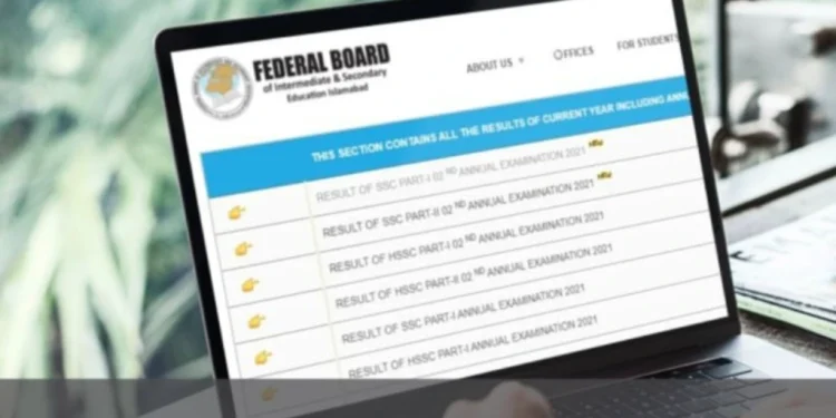 فیڈرل بورڈ نے میٹرک 2025 کے نتائج کا اعلان کر دیا