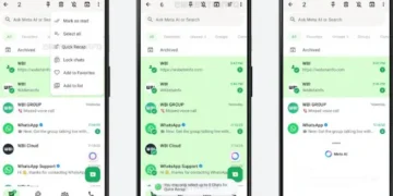 واٹس ایپ کا نیا فیچر کوئیک چیٹ ریکیپ 