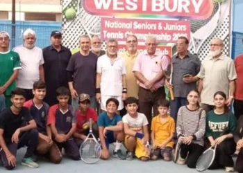 ویسٹبری نیشنل ٹینس چیمپئن شپ کا کراچی میں آغاز، 230 سے زائد کھلاڑی شریک