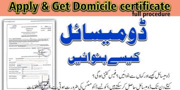 پاکستان میں ڈومیسائل سرٹیفکیٹ کیسے حاصل کریں؟