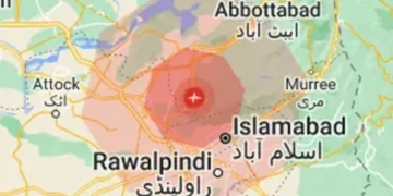 اسلام آباد، راولپنڈی اور کے پی میں زلزلے کے جھٹکے