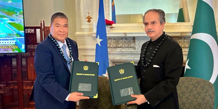 پاکستان اور مائکرونیشیا کے درمیان سفارتی تعلقات قائم