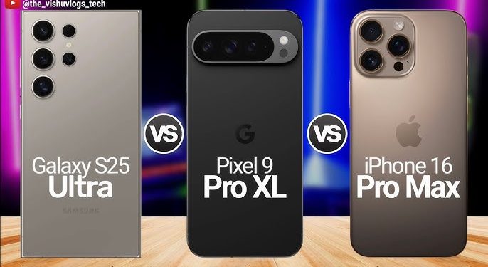 گوگل پکسل پرو بمقابلہ سام سنگ s25 بمقابلہ آئی فون 17 پرو – قیمت، فیچرز اور اسپیکس کا موازنہ