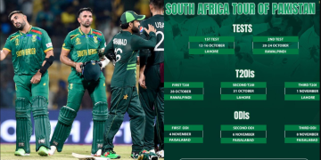 پاکستان بمقابلہ جنوبی افریقہ 2025 اسکواڈ اور شیڈول