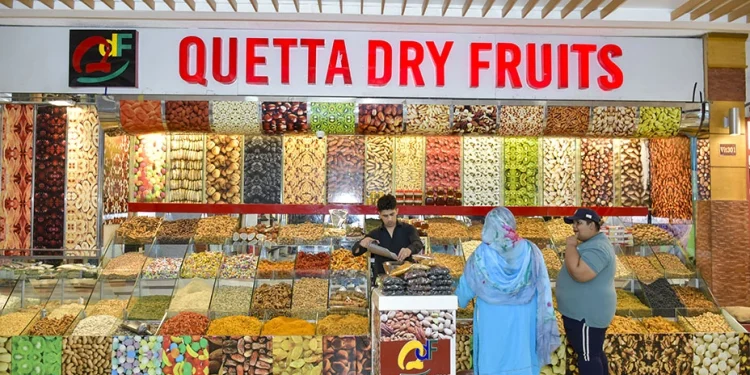 کوئٹہ کی 10 مشہور خشک میوہ جات کی مارکیٹیں