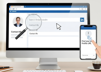 LinkedIn پروفائل URL کیسے کاپی کریں