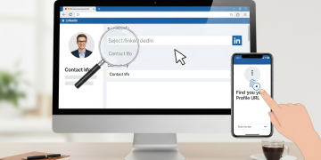 LinkedIn پروفائل URL کیسے کاپی کریں