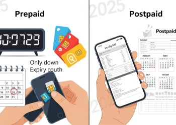 Prepaid اور Postpaid کیا ہے؟ مکمل رہنمائی 2025