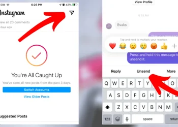 انسٹاگرام پر بھیجا گیا میسج کیسے اَن سینڈ کریں؟