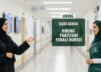 سعودی عرب میں پاکستانی خواتین نرسوں کے لیے شاندار ملازمت کا موقع