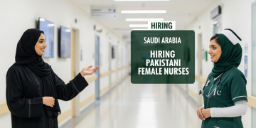 سعودی عرب میں پاکستانی خواتین نرسوں کے لیے شاندار ملازمت کا موقع