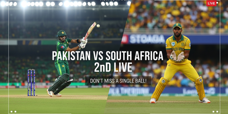 پاکستان بمقابلہ جنوبی افریقہ دوسرا ون ڈے میچ لائیو دیکھنے کا طریقہ