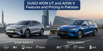 پاکستان میں GUGO AION UT اور AION V کی خصوصیات اور قیمتیں