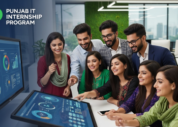 پنجاب آئی ٹی انٹرنشپ پروگرام: ماہانہ 50,000 روپے کمائیں