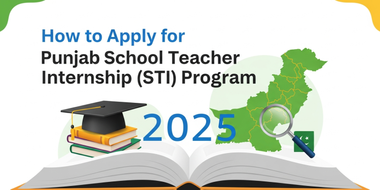 پنجاب اسکول ٹیچر انٹرن شپ (STI) پروگرام 2025 کے لیے درخواست دینے کا طریقہ