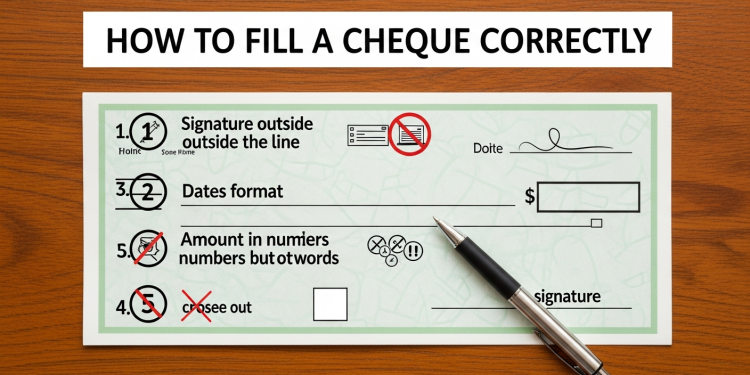 چیک صحیح طریقے سے کیسے فل کریں