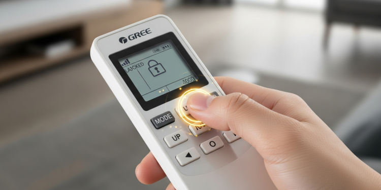 Greeاے سی ریموٹ انلاک کیسے کریں؟