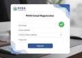 PIFRA میں ای میل رجسٹر کیسے کریں؟