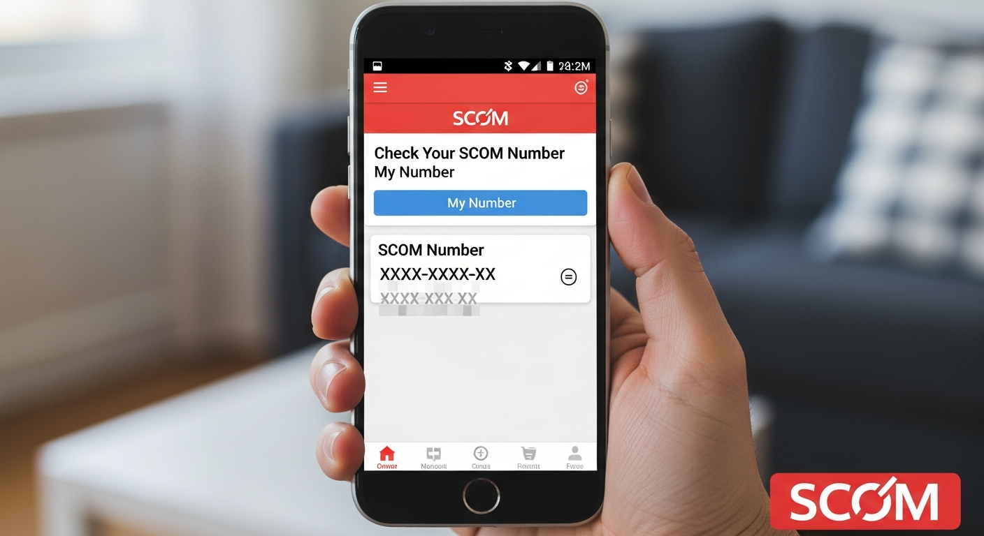 نمبر چیک SCOM – آسان اور فوری طریقے اپنے نمبر معلوم کرنے کے لیے