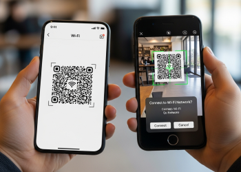 Wi-Fi QR کوڈ اسکین کیسے کریں