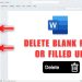 Word میں خالی پیج ختم کیسے کریں
