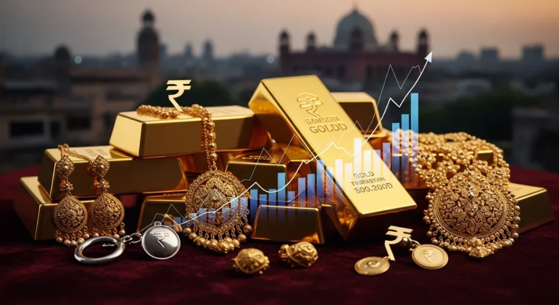 ایک تولہ سونے کی قیمت آج