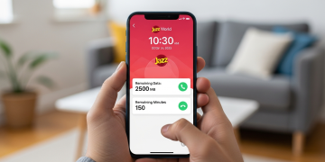 جاز کے MBs :اور منٹس کیسے چیک کریں؟