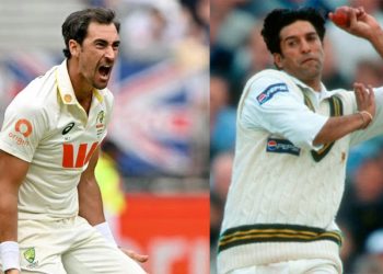 مچل اسٹارک نے وسیم اکرم کا ریکارڈ توڑ دیا: ورلڈ کرکٹ میں تاریخ رقم