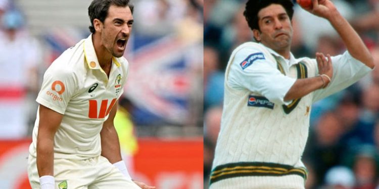 مچل اسٹارک نے وسیم اکرم کا ریکارڈ توڑ دیا: ورلڈ کرکٹ میں تاریخ رقم