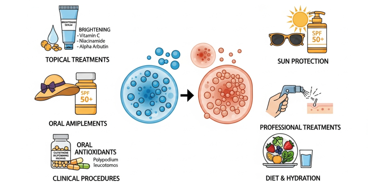 میلنین کیسے کم کریں؟ : سیاہ دھبے ہٹانے کا آسان اور محفوظ طریقہ