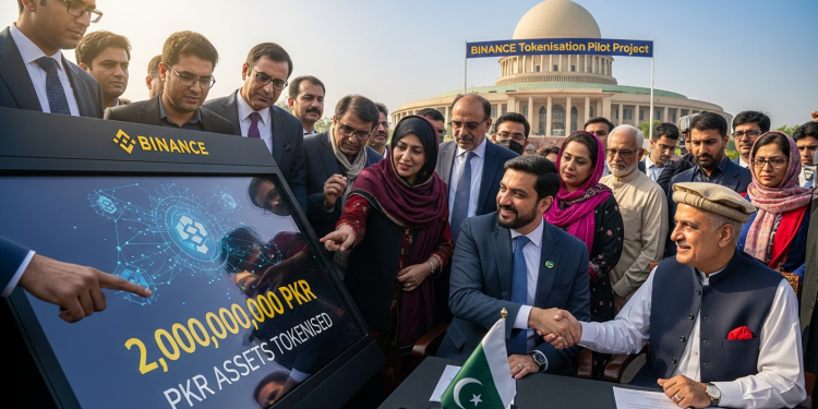 پاکستان میں بائنانس ٹوکنائزیشن کی اجازت: 2 ارب ڈالر تک اثاثے ڈیجیٹل بنانے کا منصوبہ