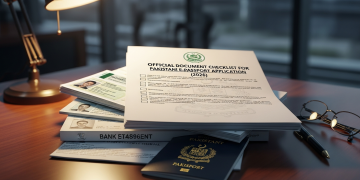 پاکستانی ای پاسپورٹ کے لیے سرکاری ڈوکیومینٹس کی چیک لسٹ 2026