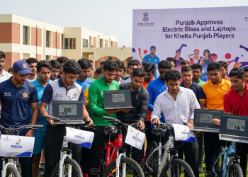 پنجاب حکومت کی کھیلتا پنجاب کھلاڑیوں کے لیے الیکٹرک بائیکس اور لیپ ٹاپس کی منظوری
