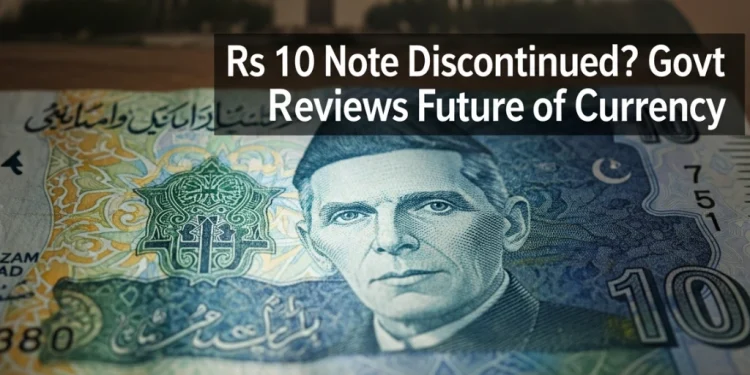 10 روپے کا نوٹ بند؟ حکومت کا اہم فیصلہ