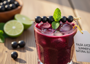 فالسا جوس کے فوائد: گرمیوں میں صحت بخش مشروب