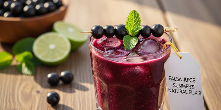 فالسا جوس کے فوائد: گرمیوں میں صحت بخش مشروب