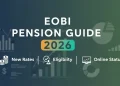 ای او بی آئی پنشن گائیڈ 2026 نئی شرحیں، اہلیت اور آن لائن اسٹیٹس چیک