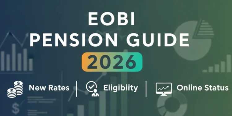 ای او بی آئی پنشن گائیڈ 2026 نئی شرحیں، اہلیت اور آن لائن اسٹیٹس چیک