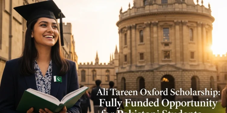 علی ترین آکسفورڈ اسکالرشپ پاکستانی طلبہ کے لیے سنہری موقع