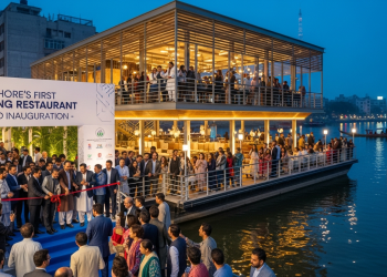 لاہور کنال پر پہلے فلوٹنگ ریسٹورنٹ منصوبے کا آغاز