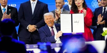 ٹرمپ کا غزہ بورڈ آف پیس ڈاووس میں عالمی اختلافات کی جھلک