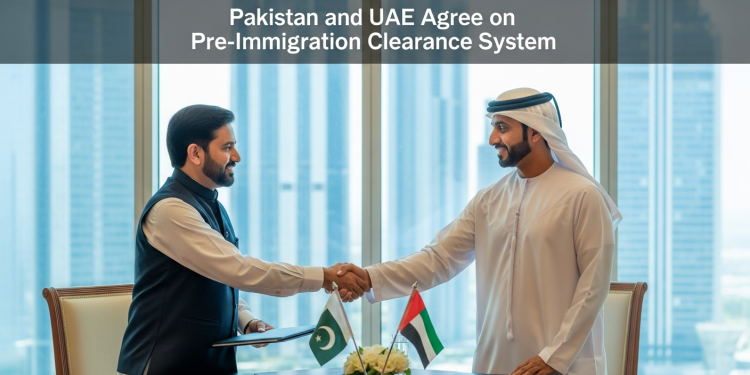 پاکستان اور متحدہ عرب امارات کا پری امیگریشن کلیئرنس سسٹم پر اتفاق