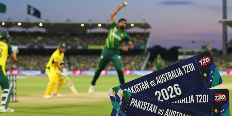 پاکستان بمقابلہ آسٹریلیا T20I ٹکٹیں 2026 قیمت، شیڈول اور تفصیلات
