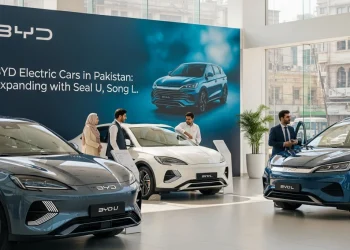 پاکستان میں BYD الیکٹرک کاریں Sealion 7 اور Atto 2 لانچ